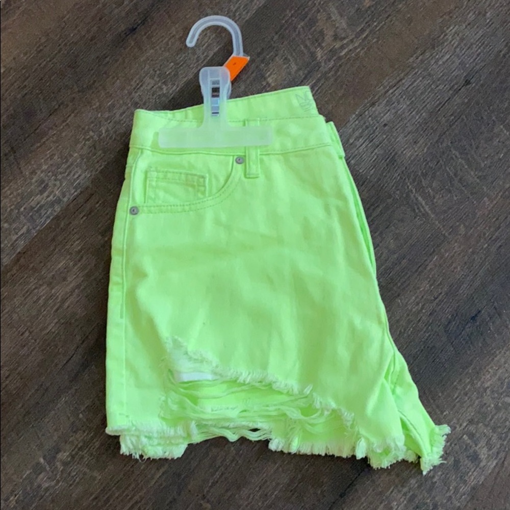 High rise shorts